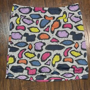 Golftini‎ Jungle Juice PullOn Skirt Colorful Abstract Patterned Women's Skirt